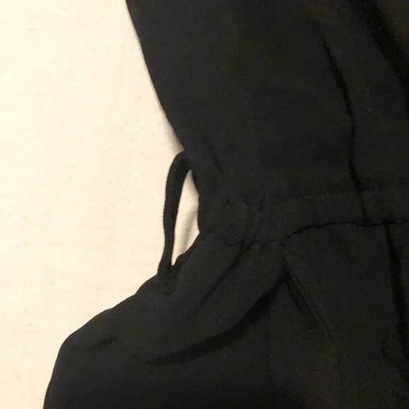 Massimo Dutti Womens Flowing Jumpsuit Size 2  Missing Belt - Picture 9 of 16